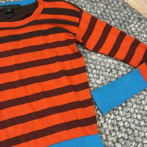 Marc by Marc Jacob’s 100% Merino Wool Striped Sweater Size XS - Picture 3 of 10